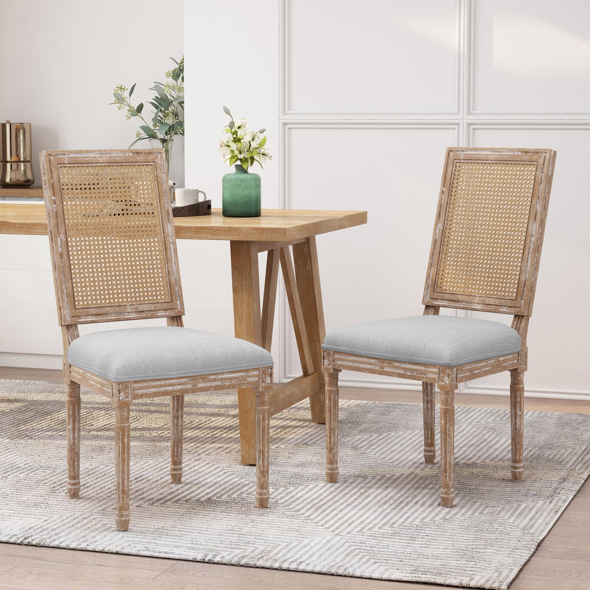 DINING CHAIR [SET OF 2 PCS]