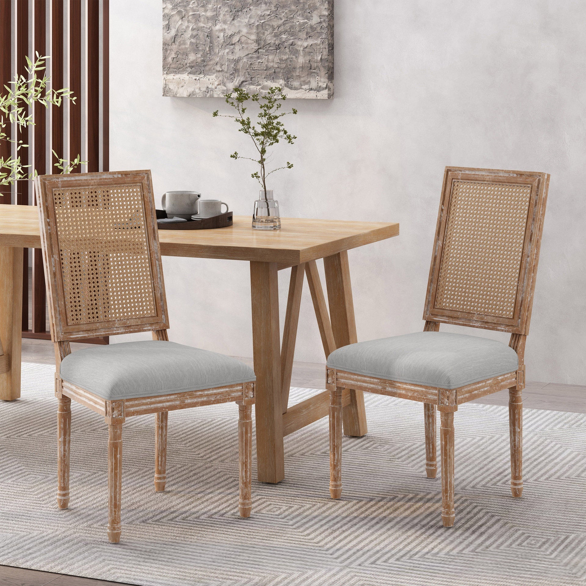 DINING CHAIR [SET OF 2 PCS]