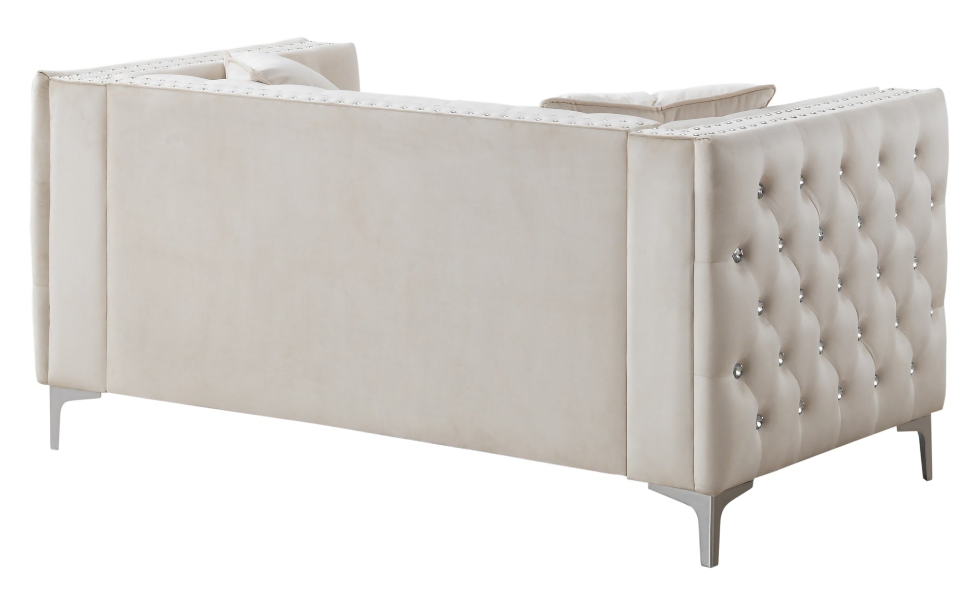 Glory Furniture Paige G827A-L Loveseat , IVORY