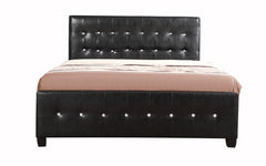 Stylish Transitional Black King Bed