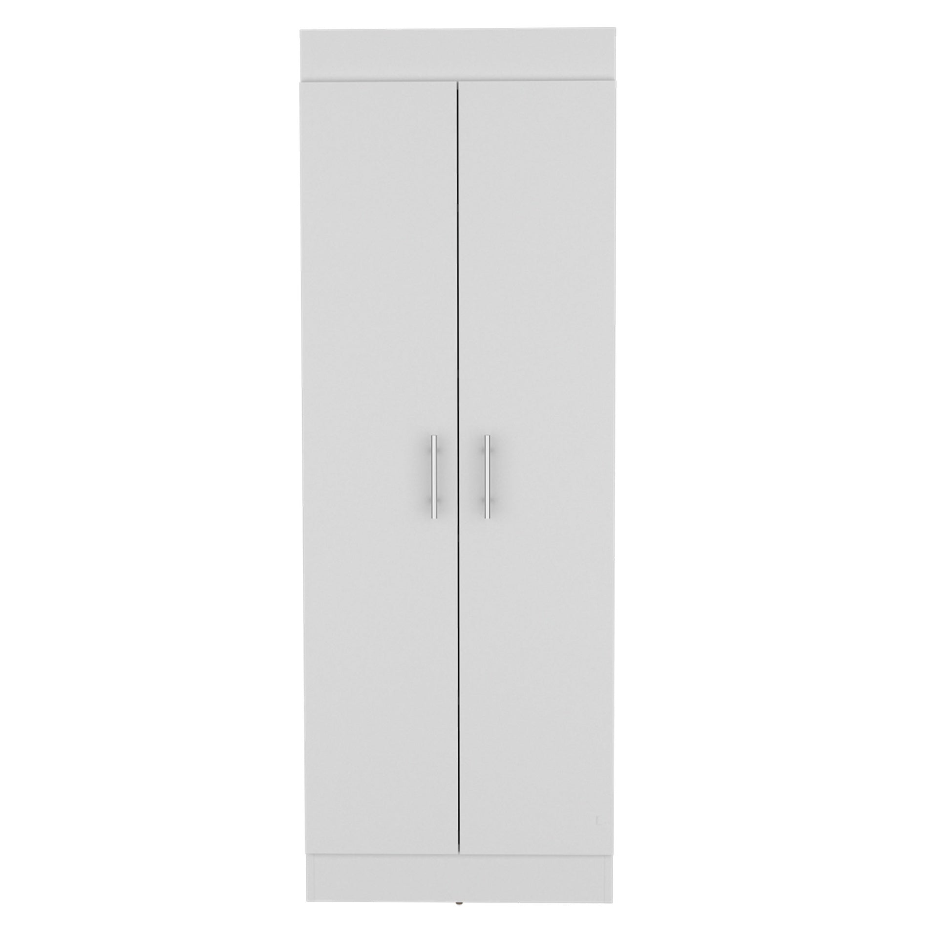 Nepal Pantry Cabinet, Space-Efficient 2-Door Design with Multiple Shelves