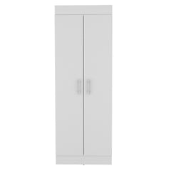 Nepal Pantry Cabinet, Space-Efficient 2-Door Design with Multiple Shelves