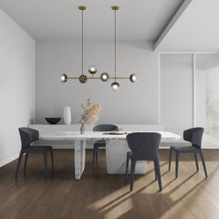 Dining Chair - Set of 2 in Gray