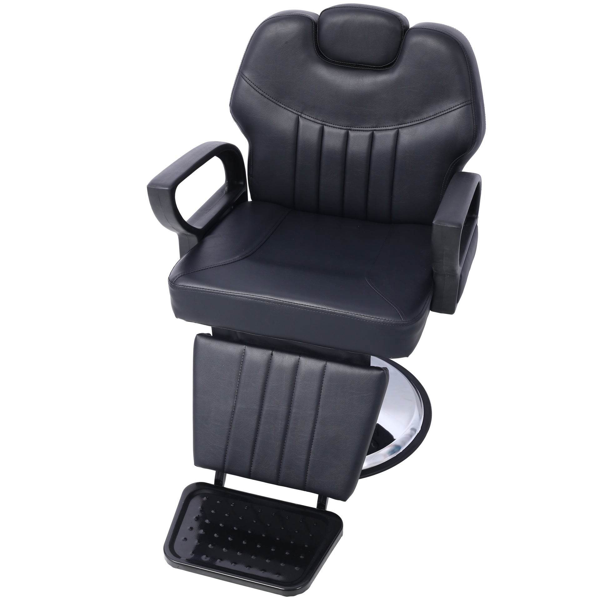 Hair Stylist All Purpose Barber Chair for Barbershop Salon Chair,Heavy Duty Hydraulic Barber Chair Spa Furniture Shampoo Reclining Extra Wider Seat Beauty Hair Salon Equipment,black