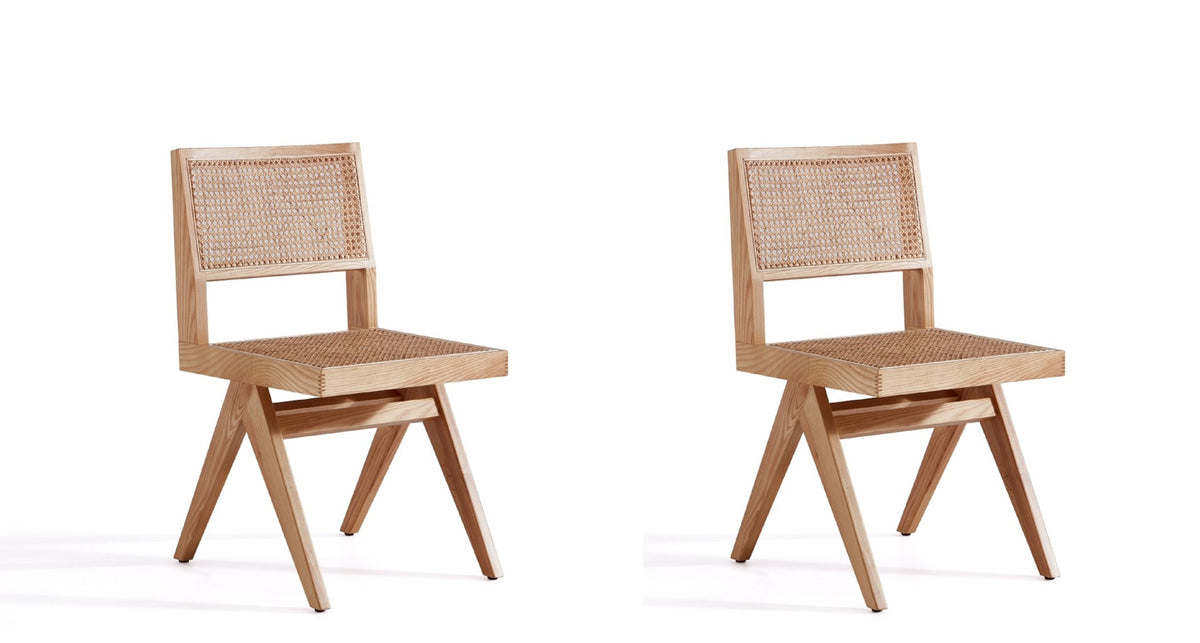 Dining Chair - Set of 2 in Natural