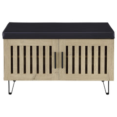 Clackamas White Oak 2-door Storage Bench