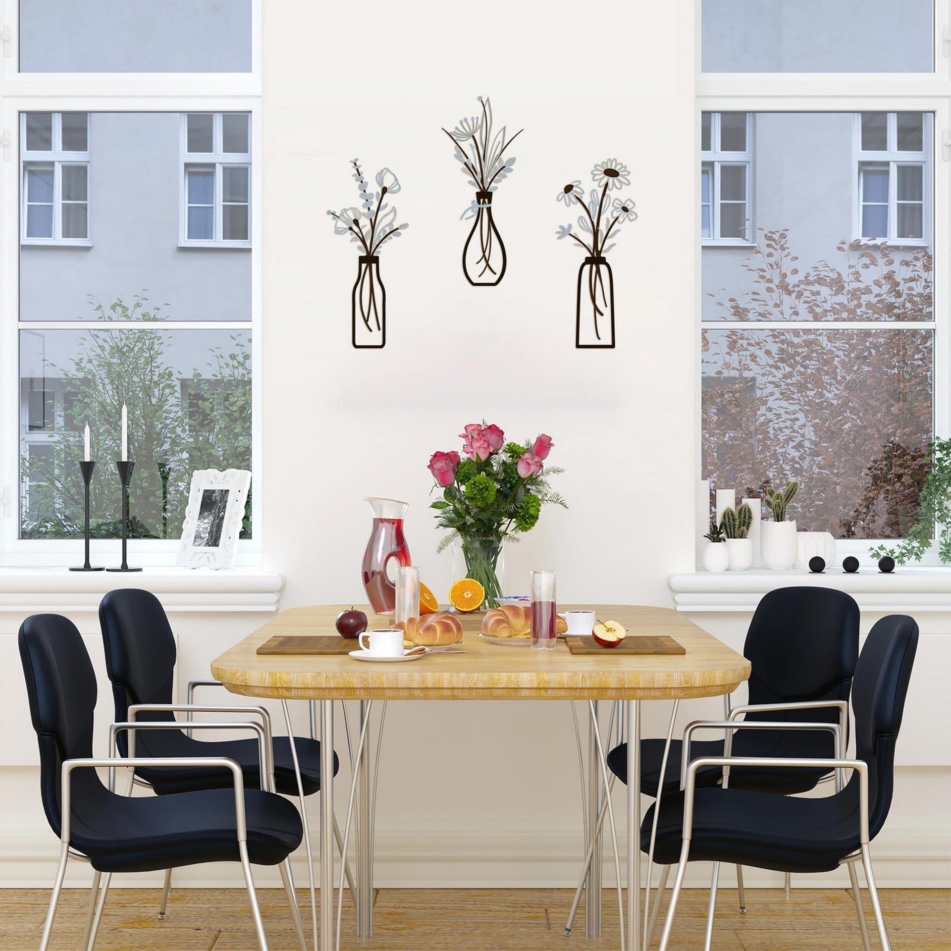 Metal Wall Decor Set (Set of 3)