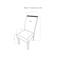 ARIYA WHITE DINING TABLE AND CHAIR SET
