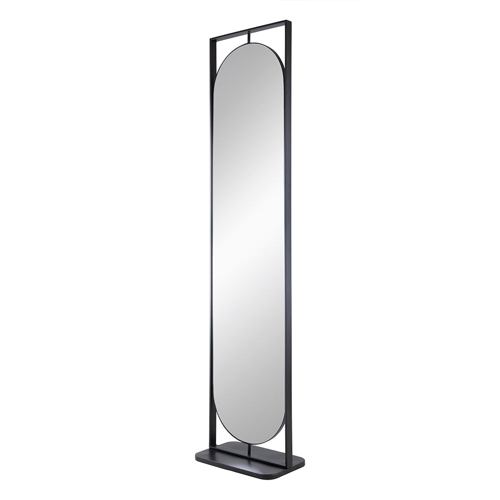 18" x 12" x78" Full Length Standing Mirror, 360° Swivel Floor Mirror  for Bedroom Living Room Vanity Entryway