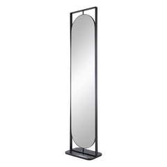 18" x 12" x78" Full Length Standing Mirror, 360° Swivel Floor Mirror  for Bedroom Living Room Vanity Entryway