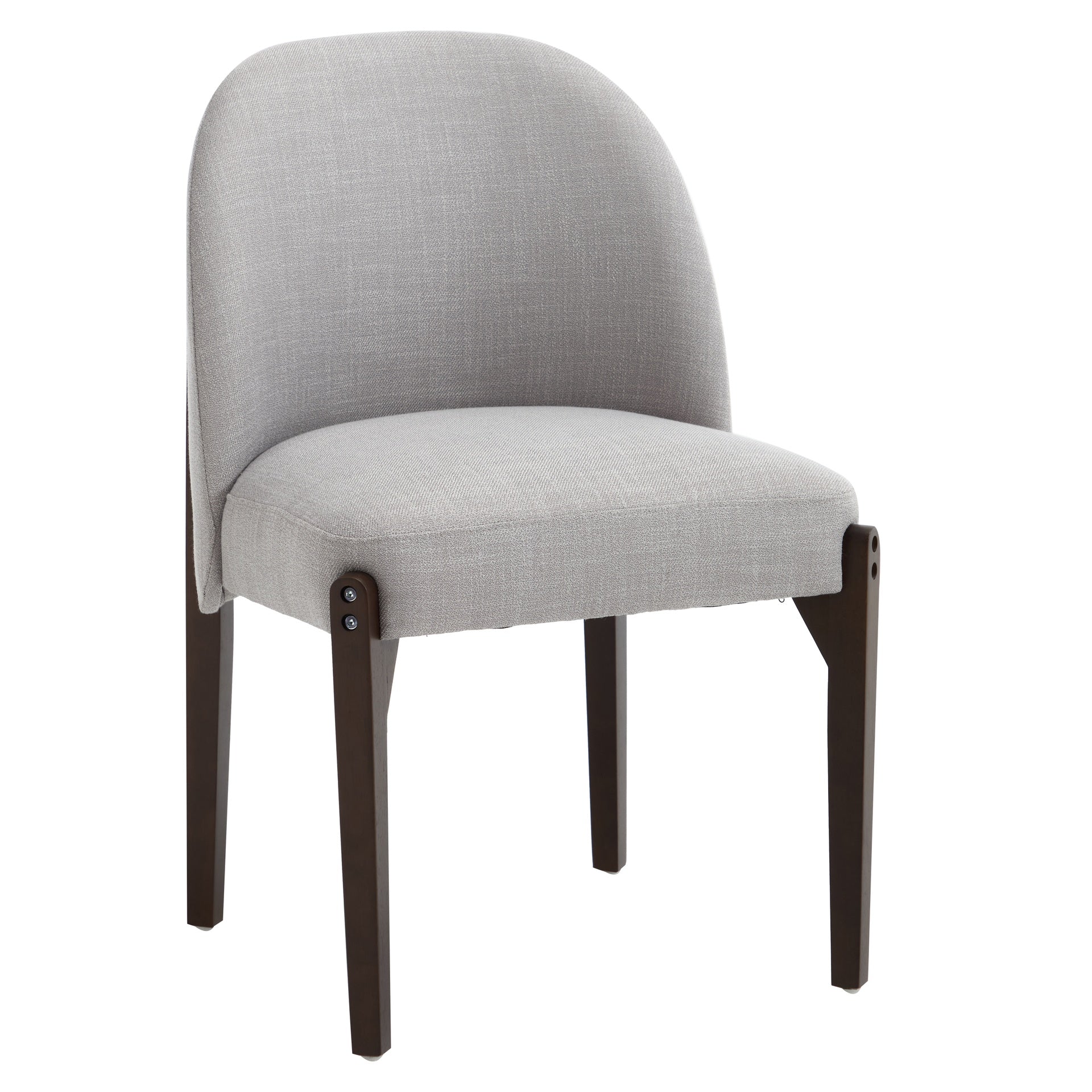 Wooden Dining Chairs Set of 2, Modern Fabric Upholstered Dining Room Chair Kitchen Chairs, Farmhouse Dinner Chair for Kitchen Dining Room