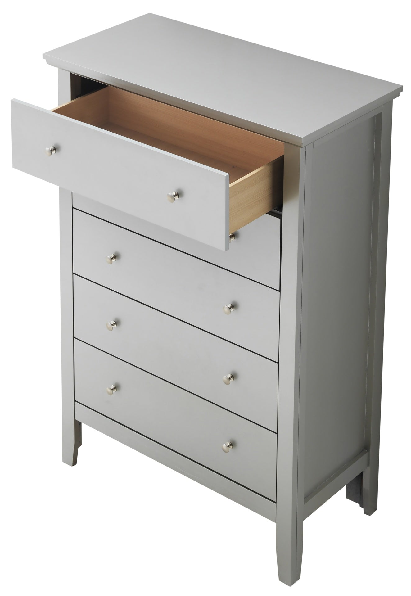 Primo G1333-CH Chest , Silver Champagne