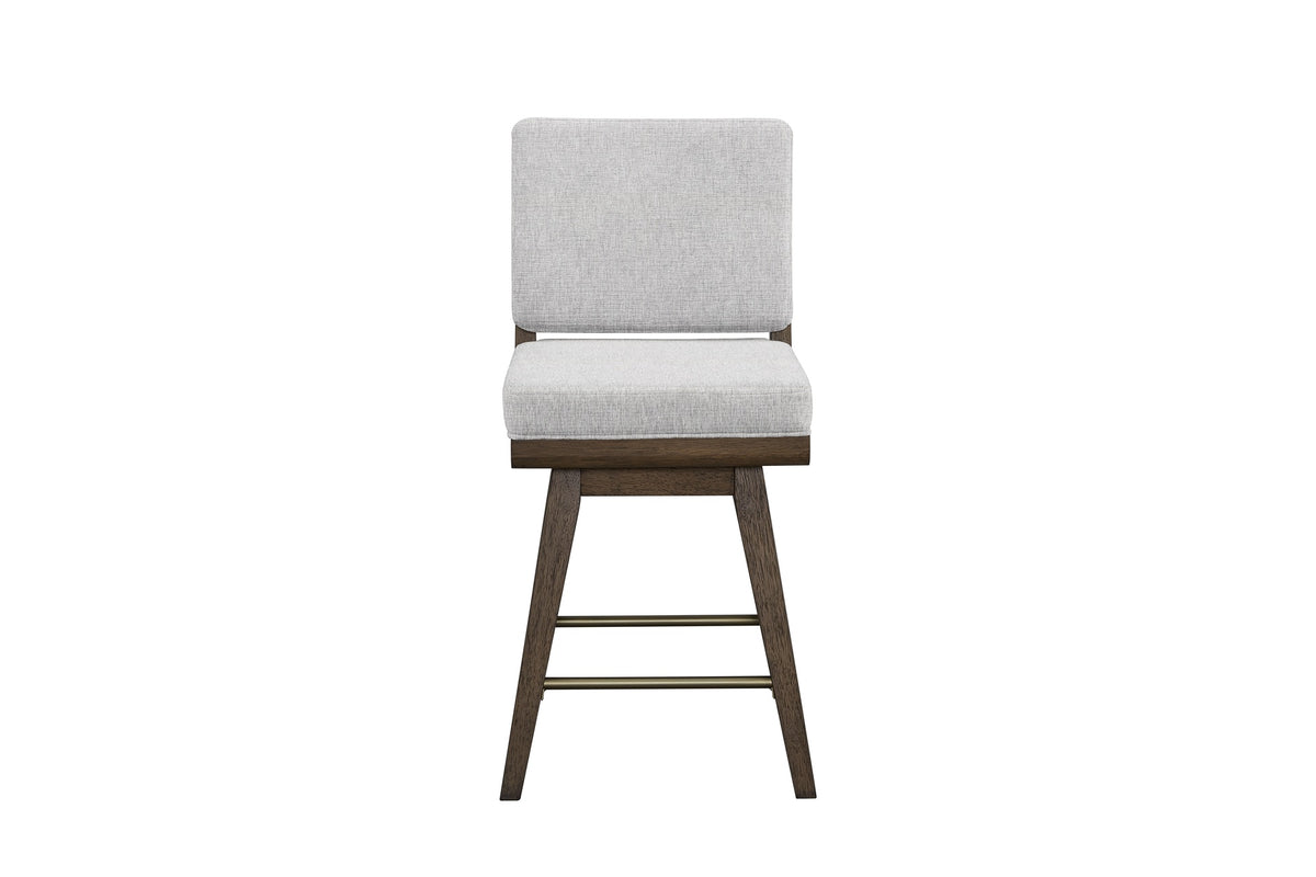Latte Swivel  Counter Stool - Avenger Pumise (Set of 2)
