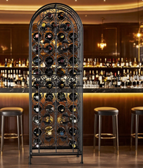 Rack Wrought Iron Wine Rack