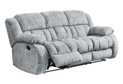 STONIC GREY RECLINING SOFA and LOVESEAT