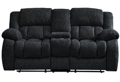 STONIC EBONY CONSOLE RECLINING LOVESEAT