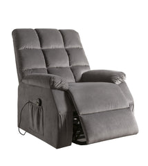 Grey Power Lift Recliner with Massage