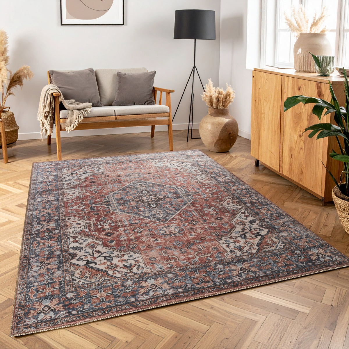 Majestic GC_RYL1009 Rose 9 ft. 2 in. x 12 ft. 6 in. Area Rug