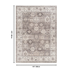 Majestic GC_RYL1008 Brown 9 ft. 2 in. x 12 ft. 6 in. Area Rug