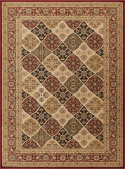 Manchester GC_HER5005 Red 2 ft. 7 in. x 9 ft. 10 in. Area Rug