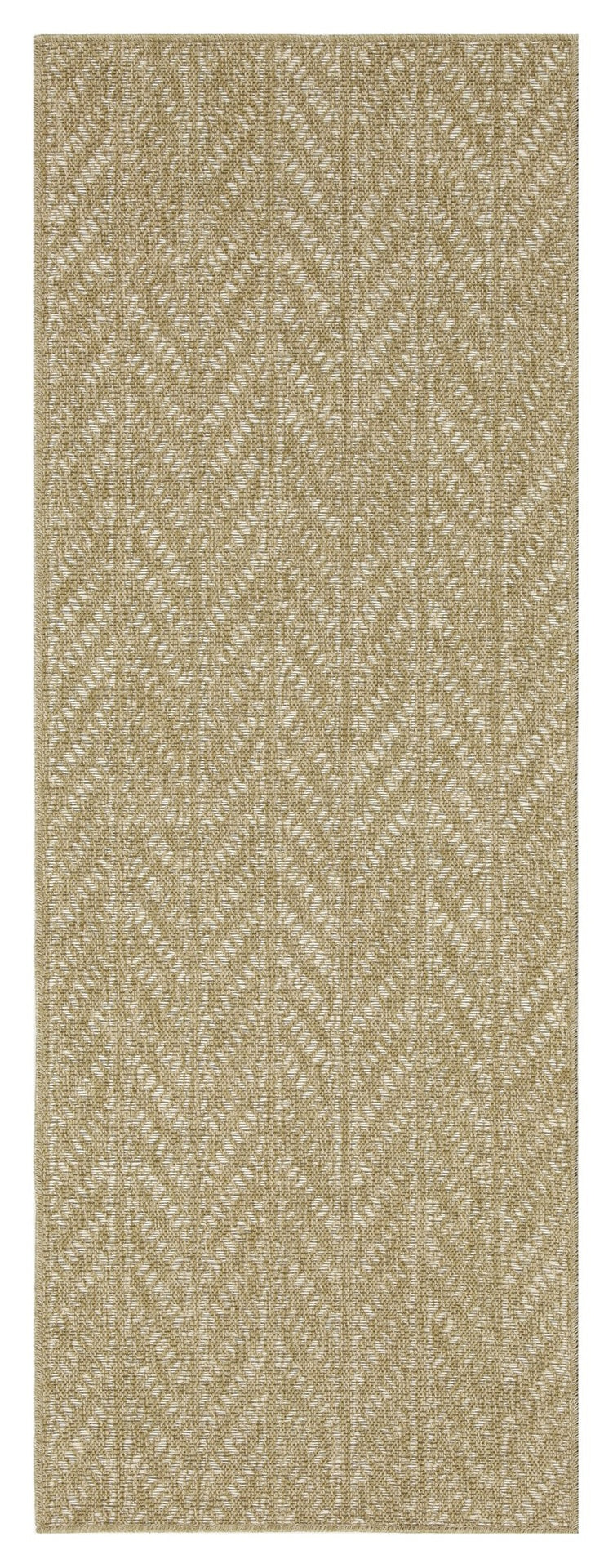 Earth GC_NTL1014 Jute/White 7 ft. 10 in. x 10 ft. 3 in. Indoor/Outdoor Area Rug
