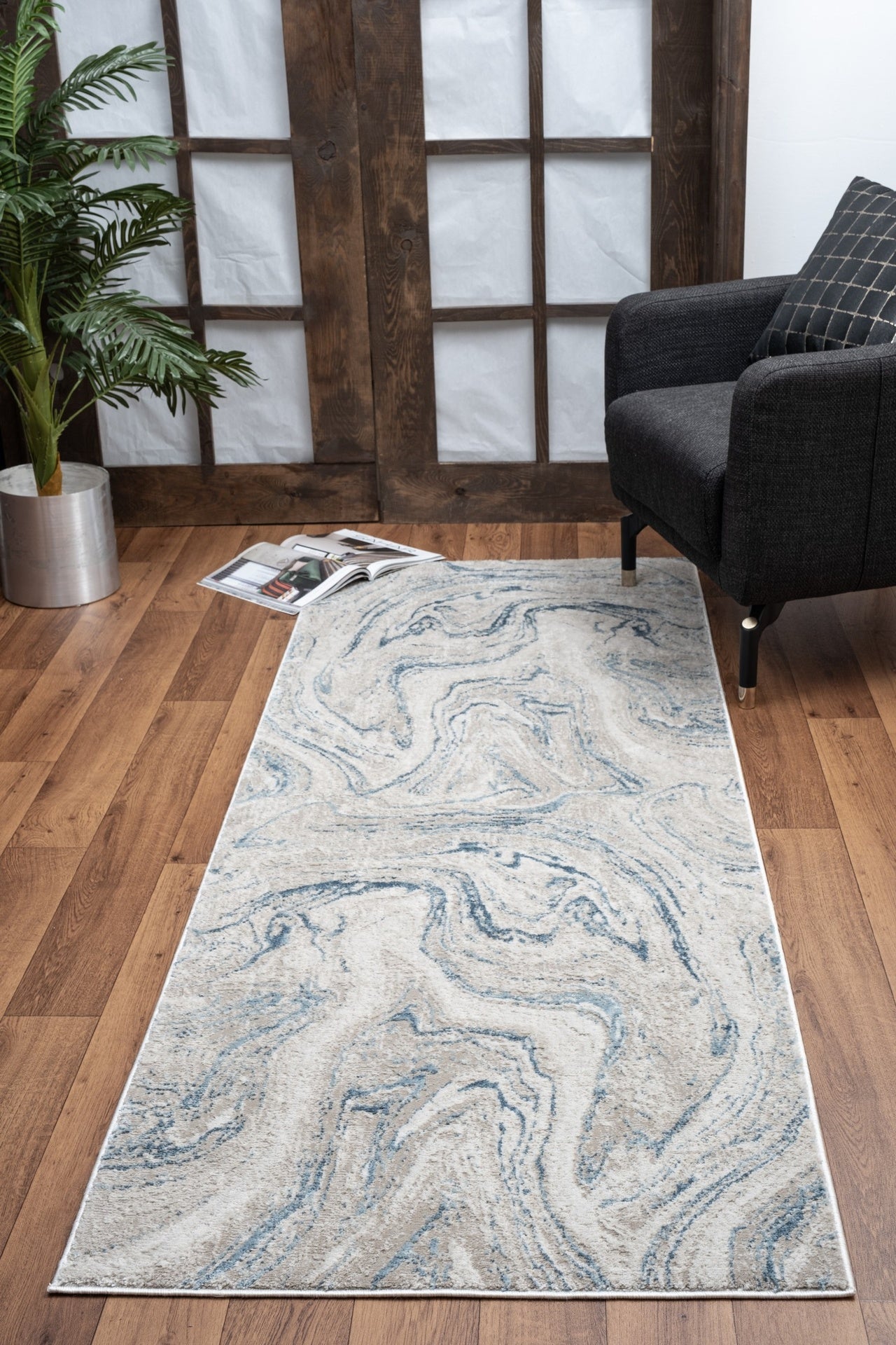 Elegance GC_CNC6010 Ivory 2 ft. 7 in. x 7 ft. 3 in. Area Rug