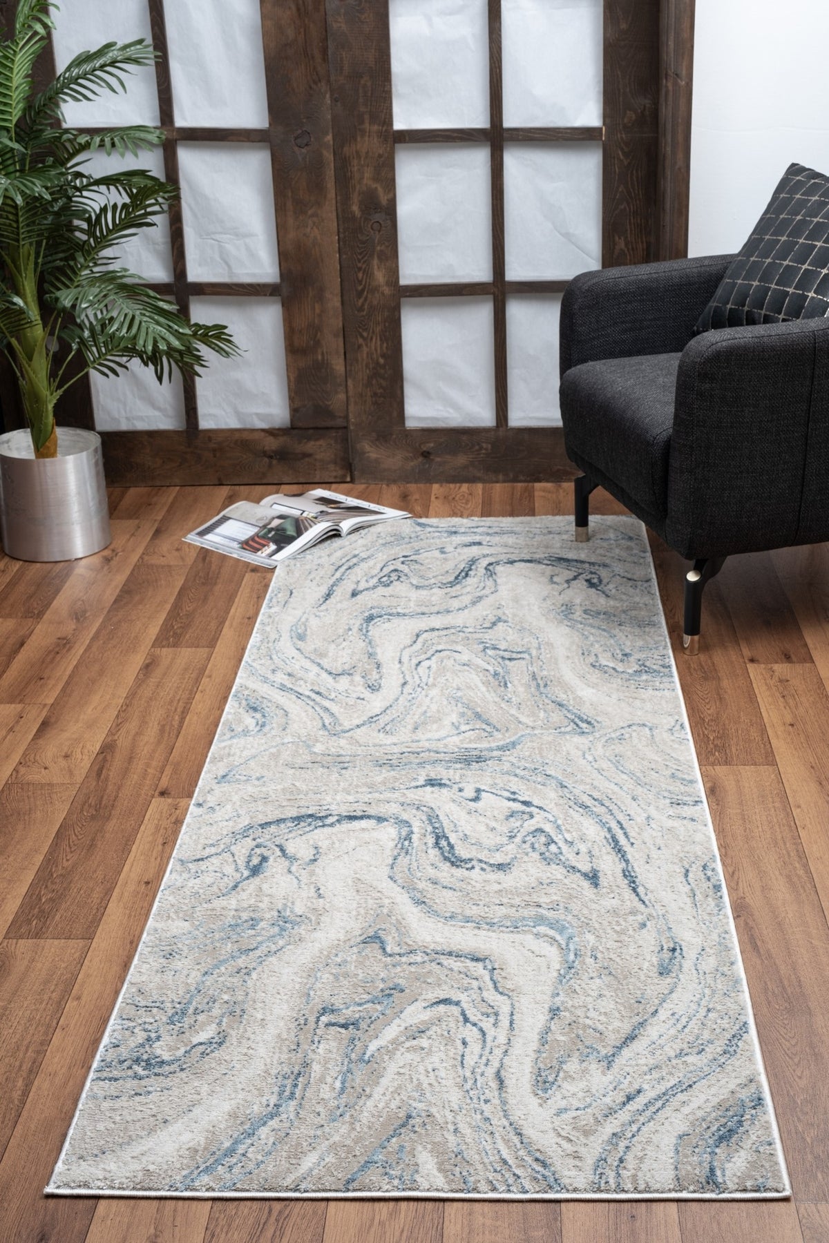 Elegance GC_CNC6010 Ivory 2 ft. 7 in. x 7 ft. 3 in. Area Rug