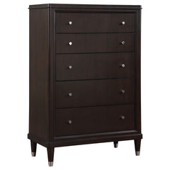 Niguel Brown 5-piece Poster Bedroom Set
