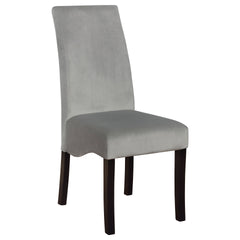 Shandra Grey and Black 5-piece Dining Set