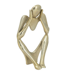 6x4x11" Abstract Aluminum Human Figurine