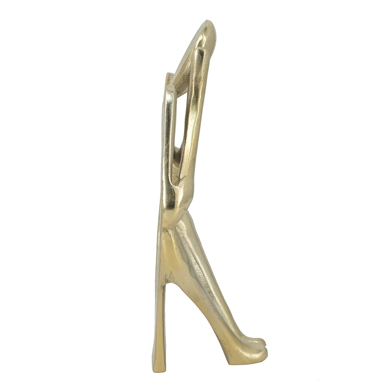 6x4x11" Abstract Aluminum Human Figurine