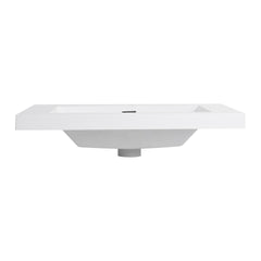 30" Bathroom  Resin Sink