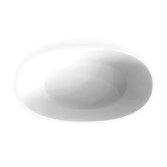 55 inch freestanding solid surface soaking bathtub for bathroom