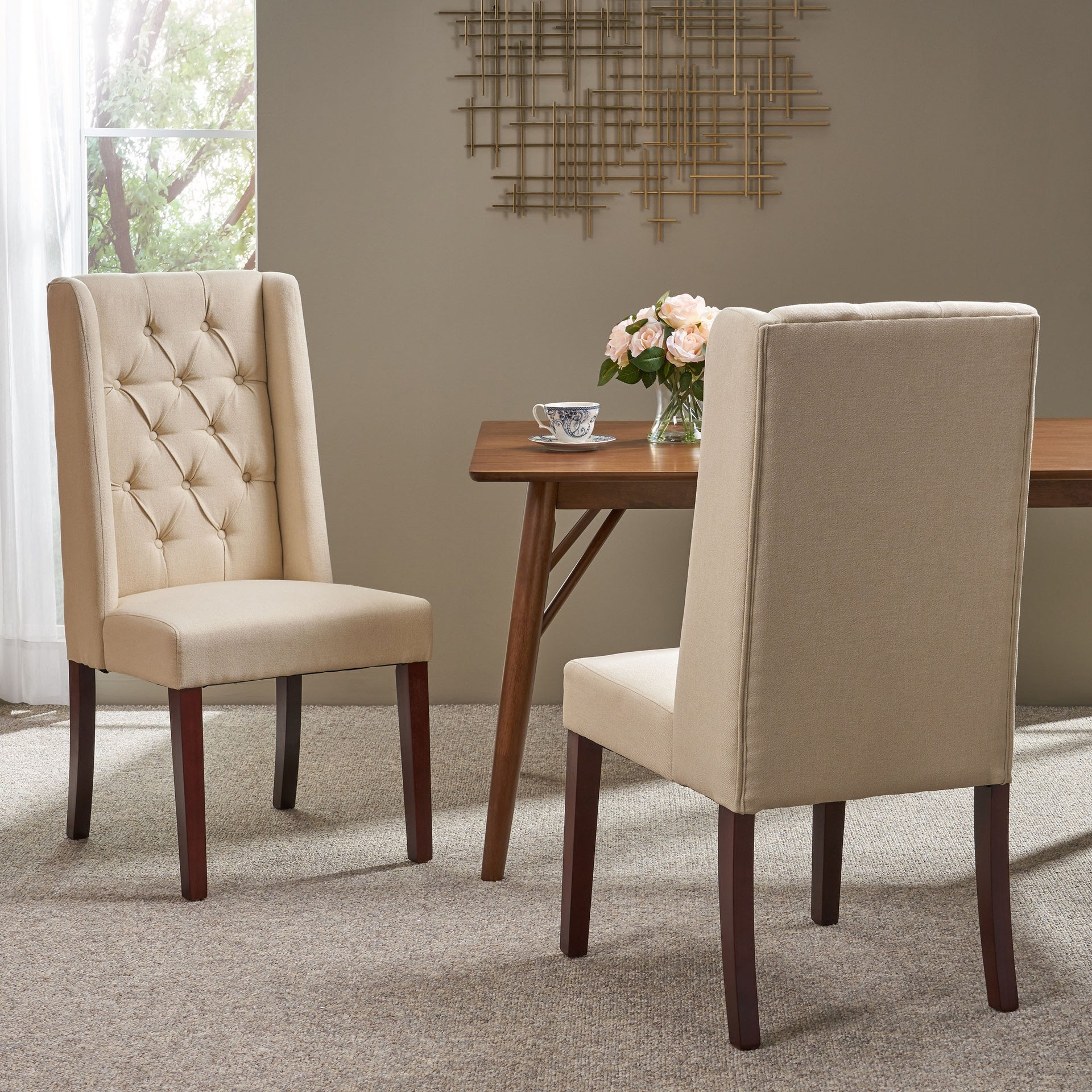 DINING CHAIR [SET OF 2 PCS]