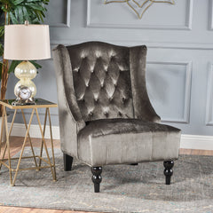 TODDMAN HI-BACK CLUB CHAIR