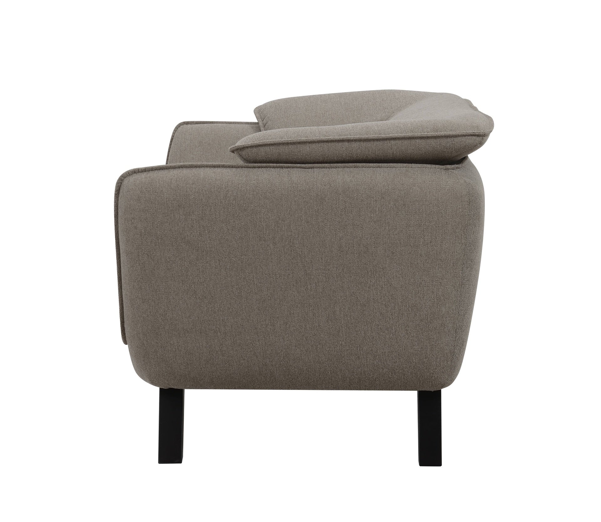 Nayeli Brown Linen Sofa