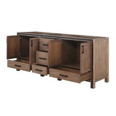 Rustic Barnwood Double Bath Vanity 80 in. W x 22 in. D
