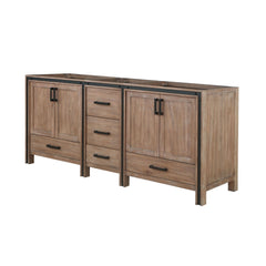 Rustic Barnwood Double Bath Vanity 80 in. W x 22 in. D