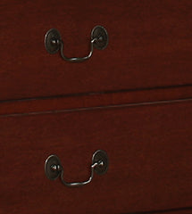 Elegant Cherry Wood Armoire