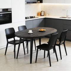 Extendable table,DINING TABLE,OFFICE TABLE,COFFEE TABLE,metal leg,MDF top,100/140/180x100x75cm,BLACK  COLOR