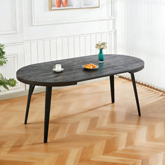 Extendable table,DINING TABLE,OFFICE TABLE,COFFEE TABLE,metal leg,MDF top,100/140/180x100x75cm,BLACK  COLOR