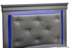 Lorana G6502C-TB3 Twin Bed , Metalic Black