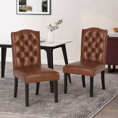 HARRIET KD TUFTED DINING [SET OF 2 PCS]