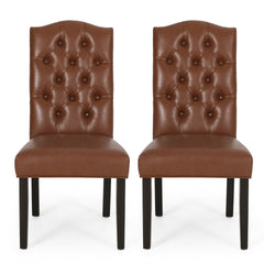HARRIET KD TUFTED DINING [SET OF 2 PCS]