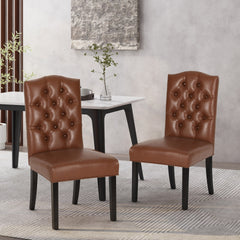 HARRIET KD TUFTED DINING [SET OF 2 PCS]