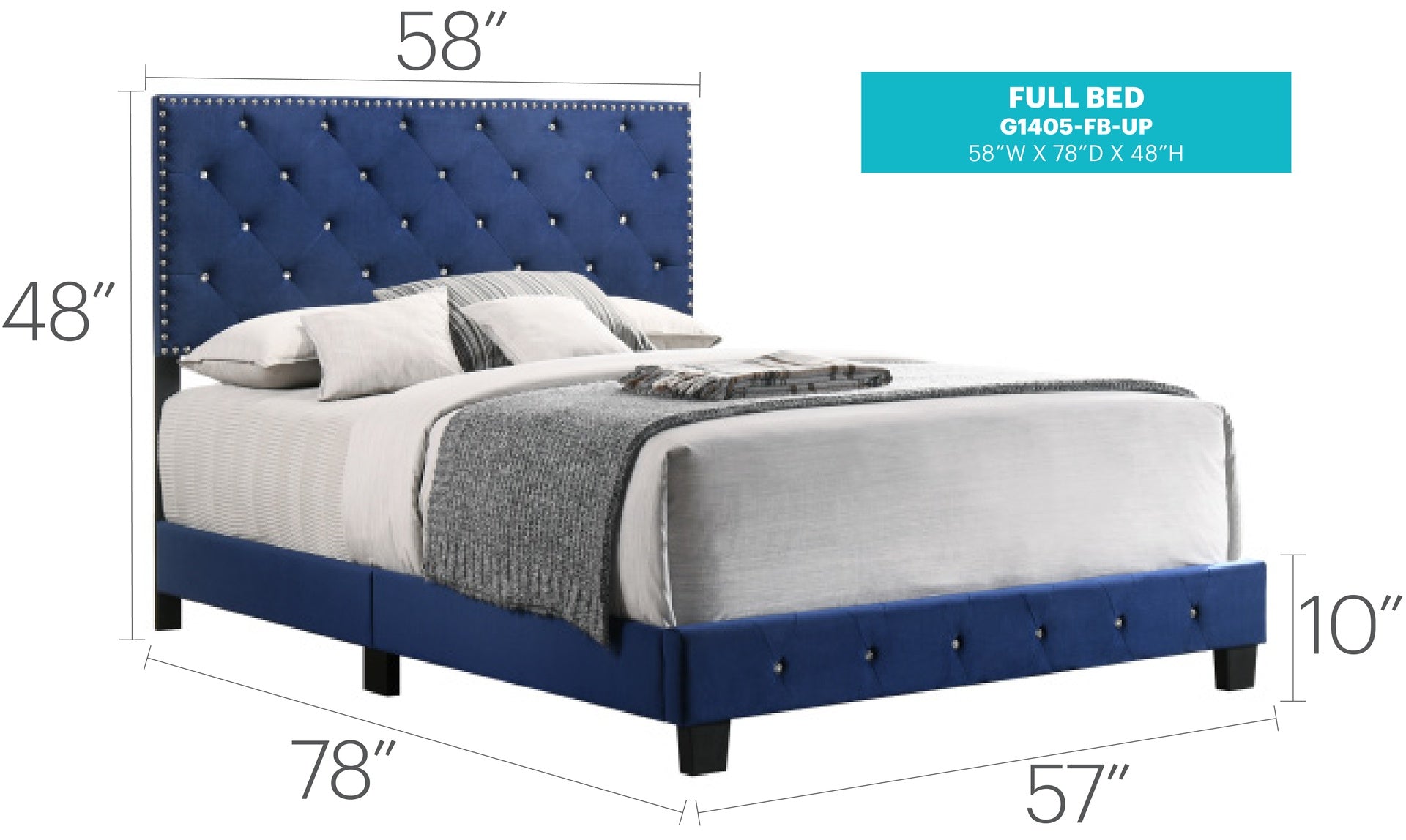 Stunning Full Bed For Modern Spaces
