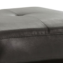 Casual Black Ottoman For Stylish Spaces