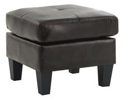 Casual Black Ottoman For Stylish Spaces