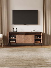 TV Stand in Golden Brown