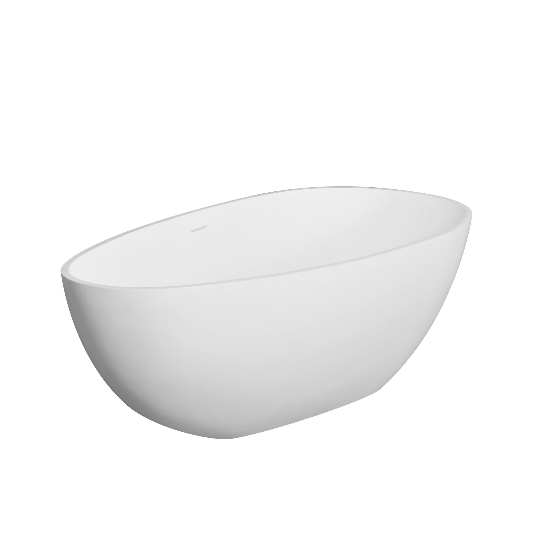 66.9 inch freestanding solid surface soaking bathtub for bathroom